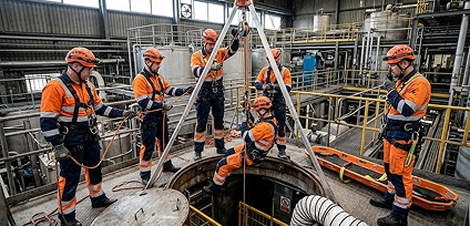 NBR 16710 – Resgate Técnico Industrial em Altura e Espaços Confinados